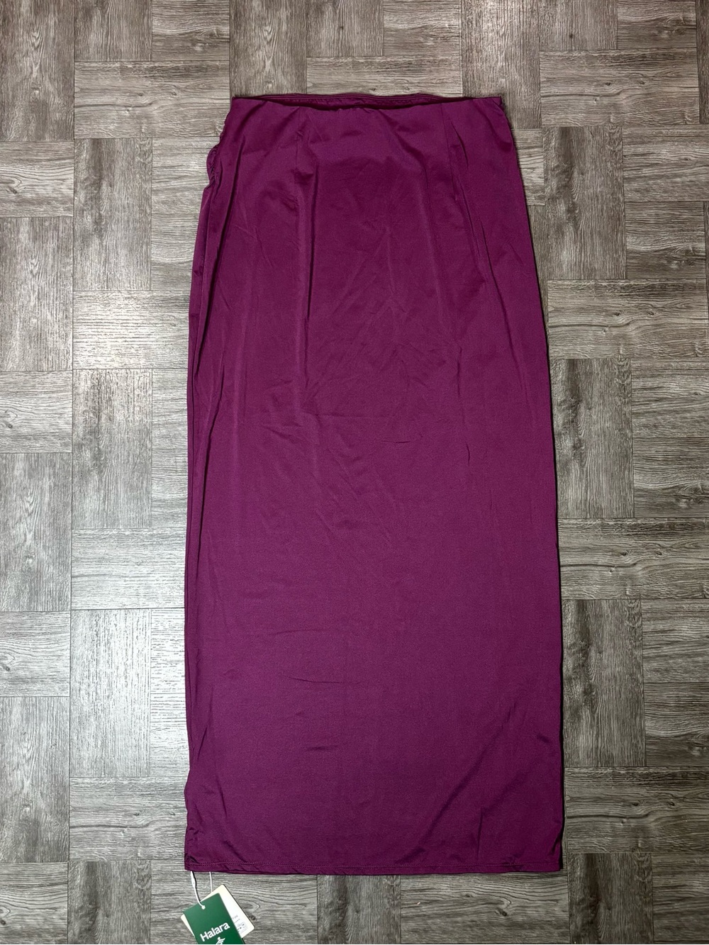 Halara High Waisted Stretchy InstantCool Maxi Pencil Skirt Size Medium - Picture 7 of 7